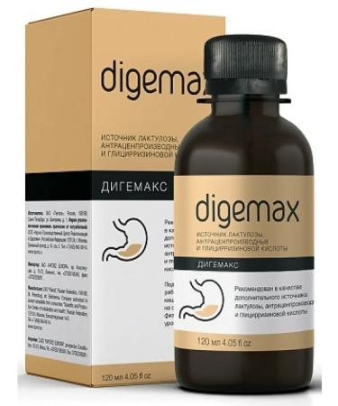 PEPTIDES Digemax for digestion and liver Digemax 120 ml - Buy Online on GoSupps.com