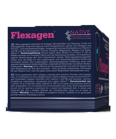 Olimp Labs Hydrolyzed collagen Flexagen 30 pack. raspberry - Buy Online on GoSupps.com