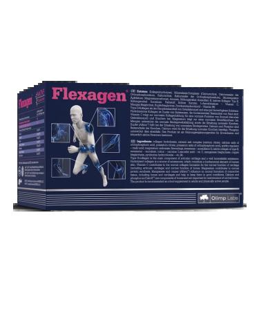 Olimp Labs Hydrolyzed collagen Flexagen 30 pack. raspberry - Buy Online on GoSupps.com