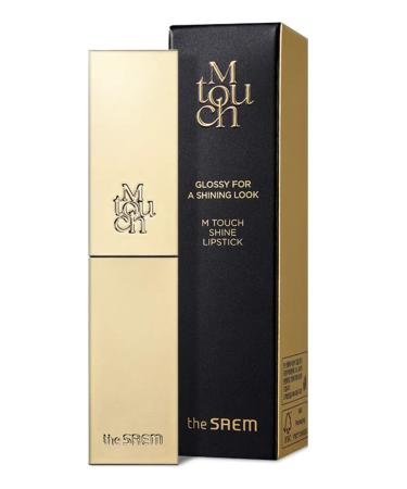 THE SAEM Lipstick of lips M Touch Shine Lipstick PK03 Mellow Pink - Buy Online on GoSupps.com