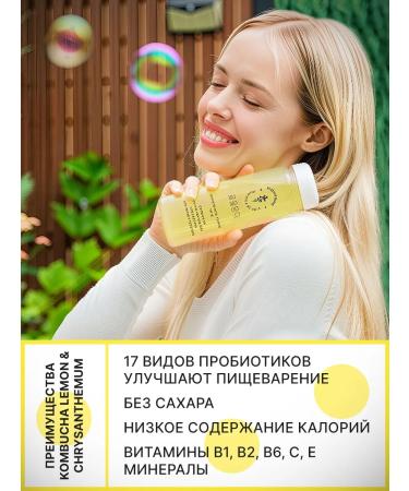 KKOKDAM Kombucha with the taste of lemon and chrysanthemum (15 sticks) - Buy Online on GoSupps.com