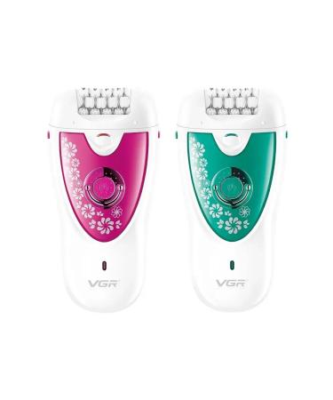 VGR Female epilator for bikini and armpits and legs + razor - Buy Online on GoSupps.com