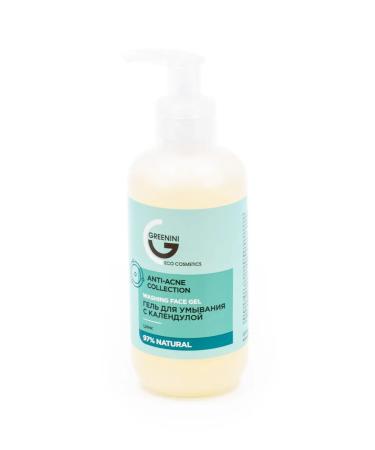 Greenini Washing gel Anti-Acne Collection bottle 200ml - Buy Online on GoSupps.com