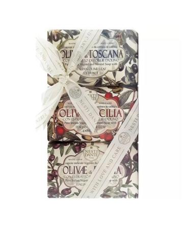 Nesti Dante Olivae - a set of olive soap 3*150 gr