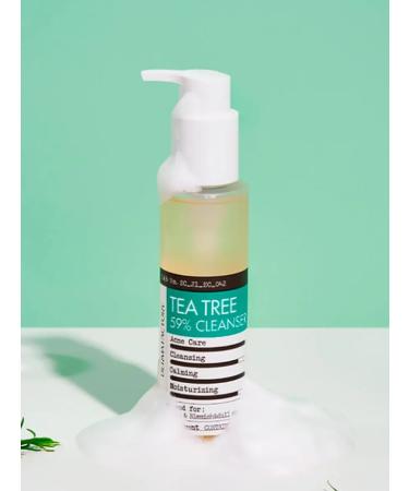 DERMA FACTORY TEA TREE 59% Cleanser washing gel - Buy Online on GoSupps.com