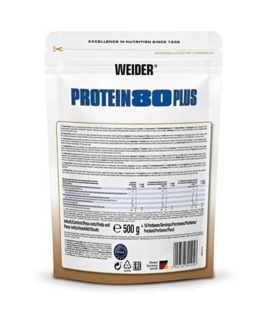 Weider Protein 80+ Protein 80 Plus 500 g - Buy Online on GoSupps.com