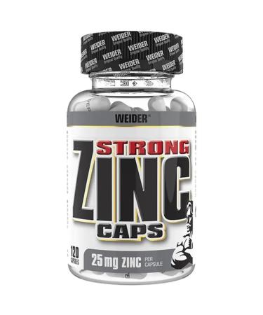 Weider Zinc 25 mg zinc 120 capsules