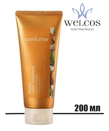 WELCOS Restoring hair mask with gold Confume Argan