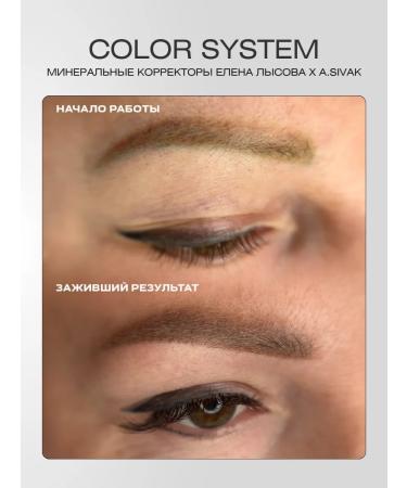 A Sivak Basic Color Mineral Pigment for Eyebrow Totar 5ml - Buy Online on GoSupps.com