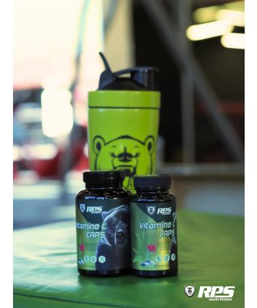 RPS Nutrition Vitamin C green tea extract rhodiola pink 60 capsules - Buy Online on GoSupps.com