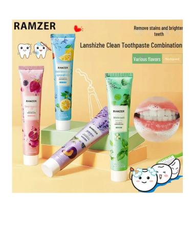 Ramzer 4 pcs. Toothpaste - Buy Online on GoSupps.com