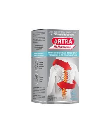 Walmark as Artra MSM Giaaluronik 60 tabs 1800 mg x 3 lug - Buy Online on GoSupps.com