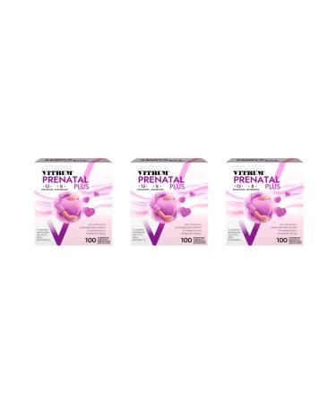 Vitrum Prenatal plus complex for pregnant women 100 tab x 3 l