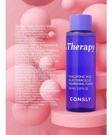 consly Nourishing moisturizing toner for Korea's face 150 ml - Buy Online on GoSupps.com