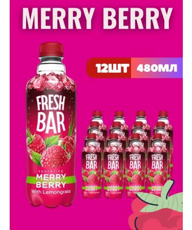 Diaged drink Fresh Bar Merry Berry 12 pcs 480 ml