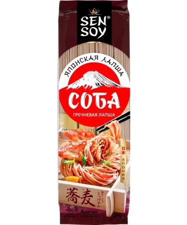 Sen Soy Premium Buckwheat noodles of a dog 300 g * 10 pcs - Buy Online on GoSupps.com