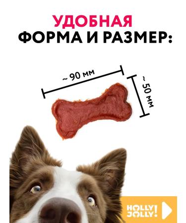Holly Jolly Dog treats duck bones m 500g - Buy Online on GoSupps.com