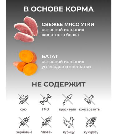 Grandorf fresh Dry food for cats sterilized duck and battting 2kg - Buy Online on GoSupps.com