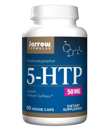 Jarrow Formulas 5 htp 50 mg tripophanes for weight loss and sleep from stress 90pcs