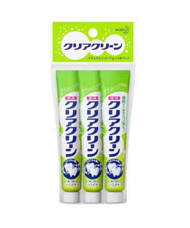 KAO Paste "ClearClean" for prevention - natural mint 3 pcs