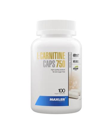 maxler L-carnitine L-Carnitine 750 mg 100 caps - Buy Online on GoSupps.com