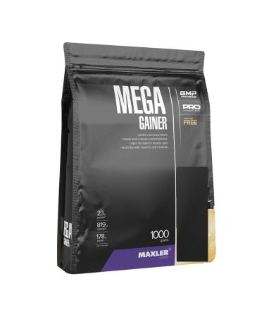 maxler Gainer Mega Gainer 1000 gr 2.2LB strawberries - Buy Online on GoSupps.com