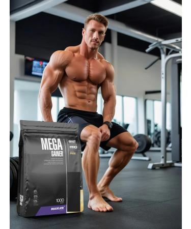 maxler Gainer Mega Gainer 1000 gr 2.2LB strawberries - Buy Online on GoSupps.com