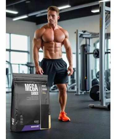 maxler Gainer Mega Gainer 1000 gr 2.2LB strawberries - Buy Online on GoSupps.com