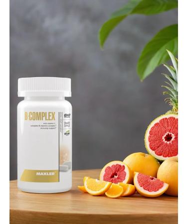 maxler Vitamins of group B B-Complex 120 table - Buy Online on GoSupps.com