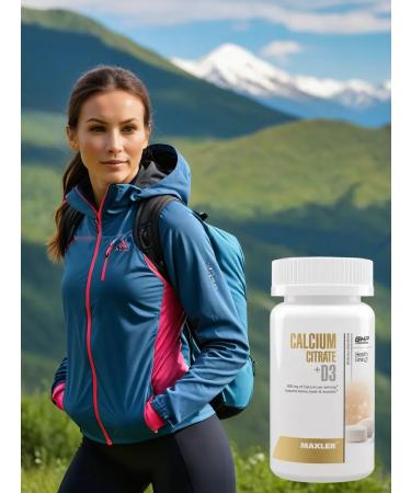 maxler Calcium Citrate + Vitamin D3 Calcium Citrate + D3 60 table - Buy Online on GoSupps.com
