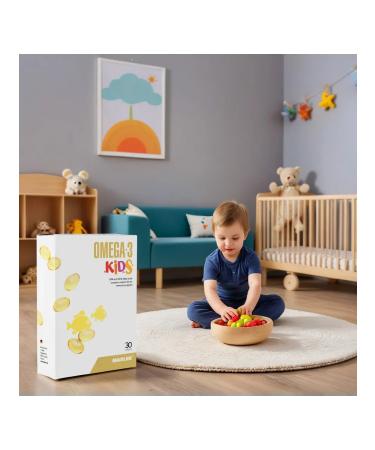 maxler Omega-3 for children Omega-3 kids 30 caps - Buy Online on GoSupps.com