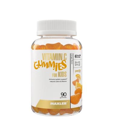 maxler For children Vitamin C Gummies for Kids 90 caps orange - Buy Online on GoSupps.com