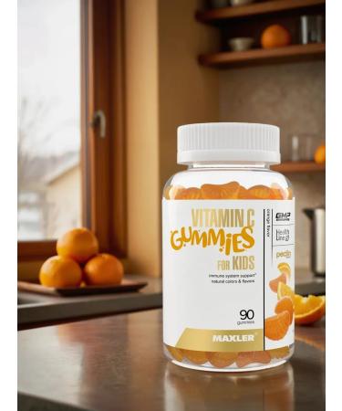 maxler For children Vitamin C Gummies for Kids 90 caps orange - Buy Online on GoSupps.com