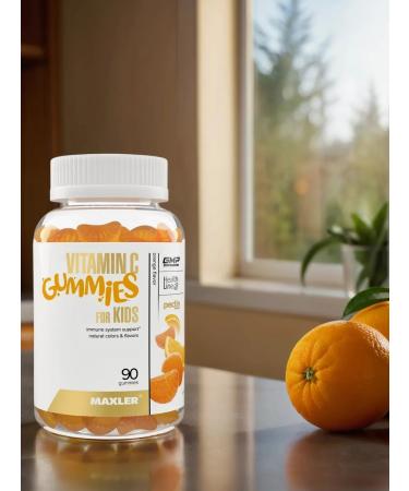 maxler For children Vitamin C Gummies for Kids 90 caps orange - Buy Online on GoSupps.com