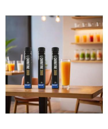 maxler L-carnitine L-Carnitine 3000-3 ampoules 25 ml green apple - Buy Online on GoSupps.com