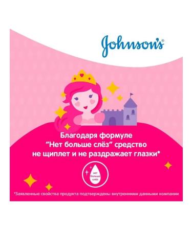 Johnson's baby Children's shampoo Johnson's Baby Shiny Drops 500 ml Pink - Buy Online on GoSupps.com