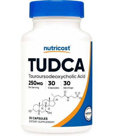 Nutricost Tudca (Tudca) 250 mg 30 capsules - Buy Online on GoSupps.com