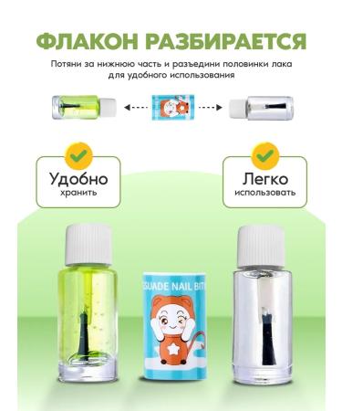 JustWill Gorky nail polish varnish against gnawing for children not to bite - Buy Online on GoSupps.com