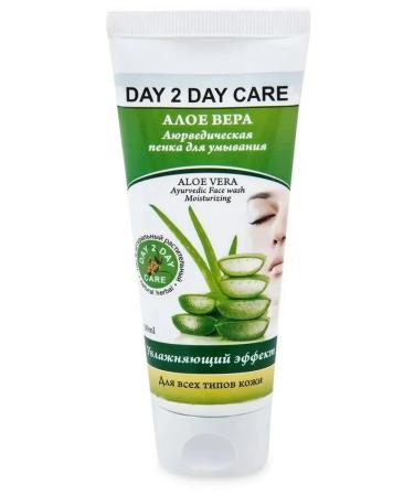 Day 2 Day Care Ayurvedic foam for washing "Aloe Vera" 50 ml