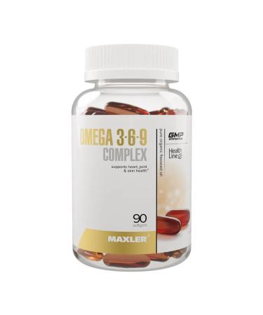 maxler OMEGA 3-6-9 fatty acids COMPLEX 90 caps - Buy Online on GoSupps.com