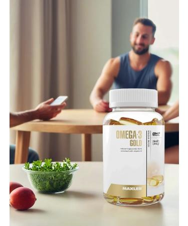maxler Omega-3 omega-3 gold eu 120 caps fatty acids - Buy Online on GoSupps.com