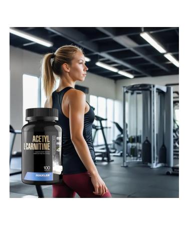 maxler Acetyl-L-carnitine Acetyl L-Carnitine EU 100 caps - Buy Online on GoSupps.com