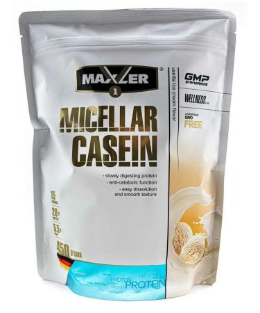 maxler Protein Micellar Casein 450 g vanilla ice cream - Buy Online on GoSupps.com