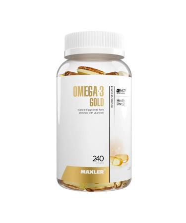 maxler Fisheries Omega-3 Gold EU 240 caps - Buy Online on GoSupps.com