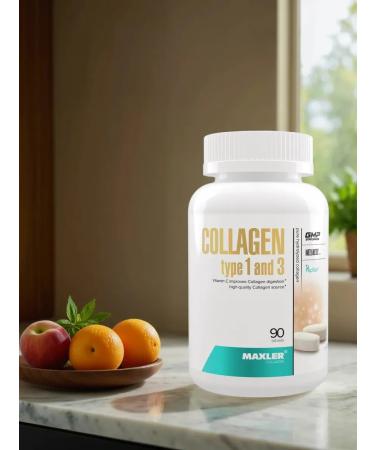 maxler Hydrolyzed collagen Collagen Type 1 and 3 90 table - Buy Online on GoSupps.com