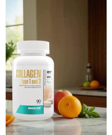 maxler Hydrolyzed collagen Collagen Type 1 and 3 90 table - Buy Online on GoSupps.com