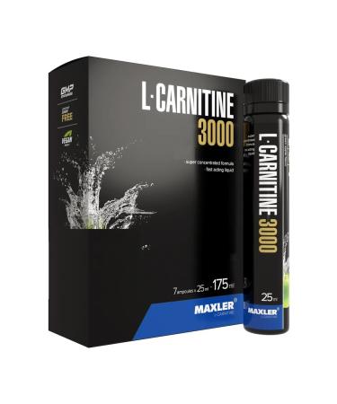 maxler L-carnitine L-Carnitine 3000-7 ampoules 25 ml of mangoes - Buy Online on GoSupps.com