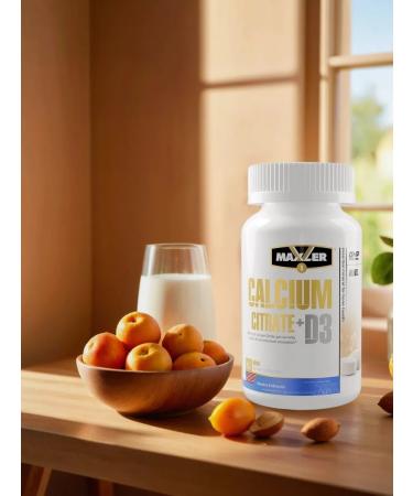 maxler Calcium and vitamin D3 Calcium Citrate + D3 120 table - Buy Online on GoSupps.com