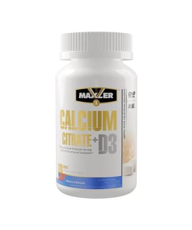 maxler Calcium and vitamin D3 Calcium Citrate + D3 120 table - Buy Online on GoSupps.com