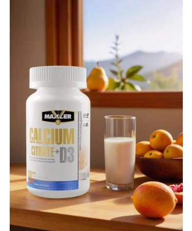 maxler Calcium and vitamin D3 Calcium Citrate + D3 120 table - Buy Online on GoSupps.com